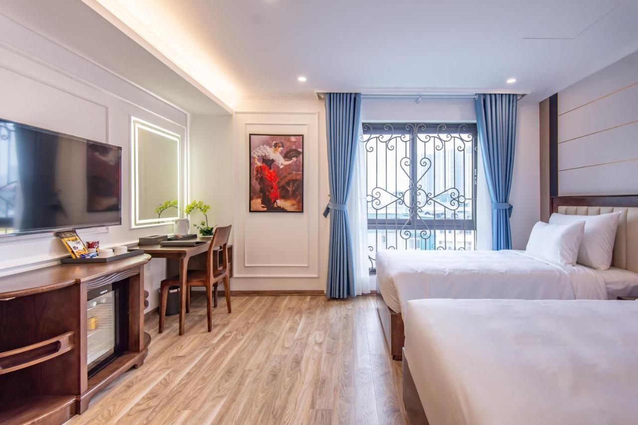 Reyna Luxury Hotel & Spa Hanoi Buitenkant foto