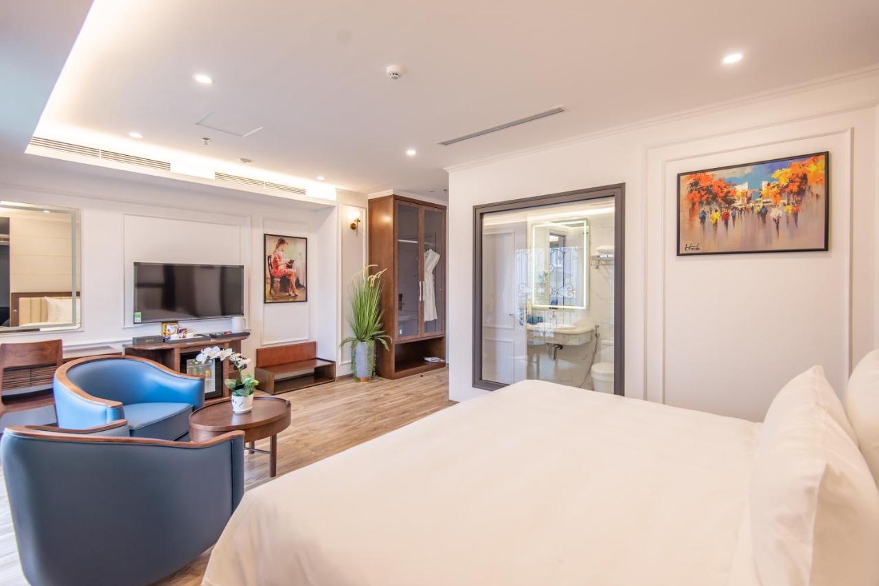 Reyna Luxury Hotel & Spa Hanoi Buitenkant foto