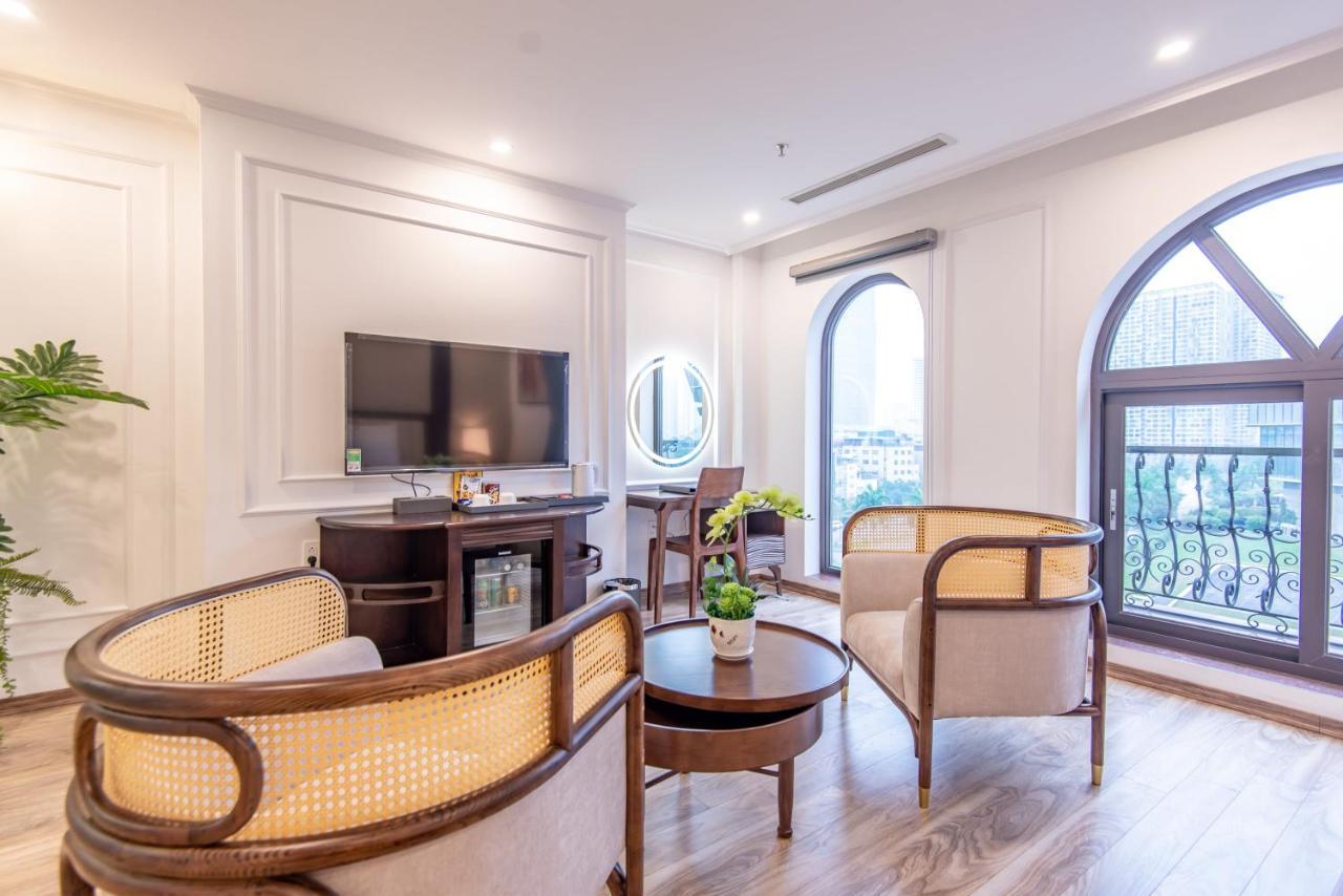 Reyna Luxury Hotel & Spa Hanoi Buitenkant foto